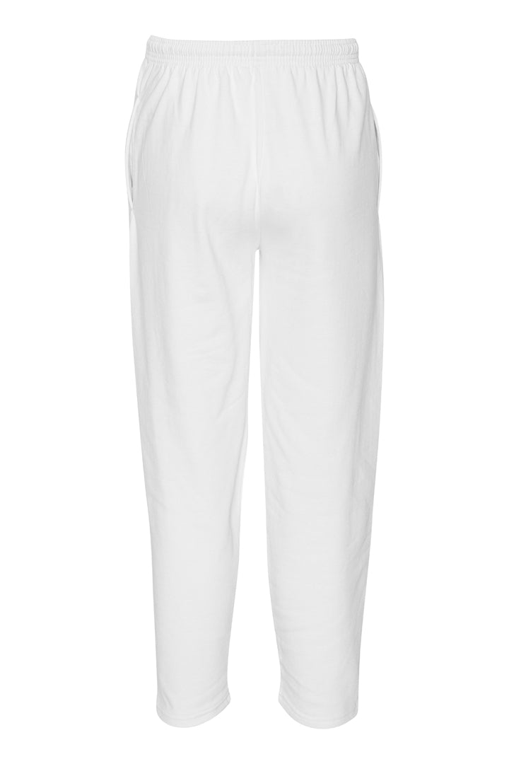 Klassische gerade Jogginghose, Weiß