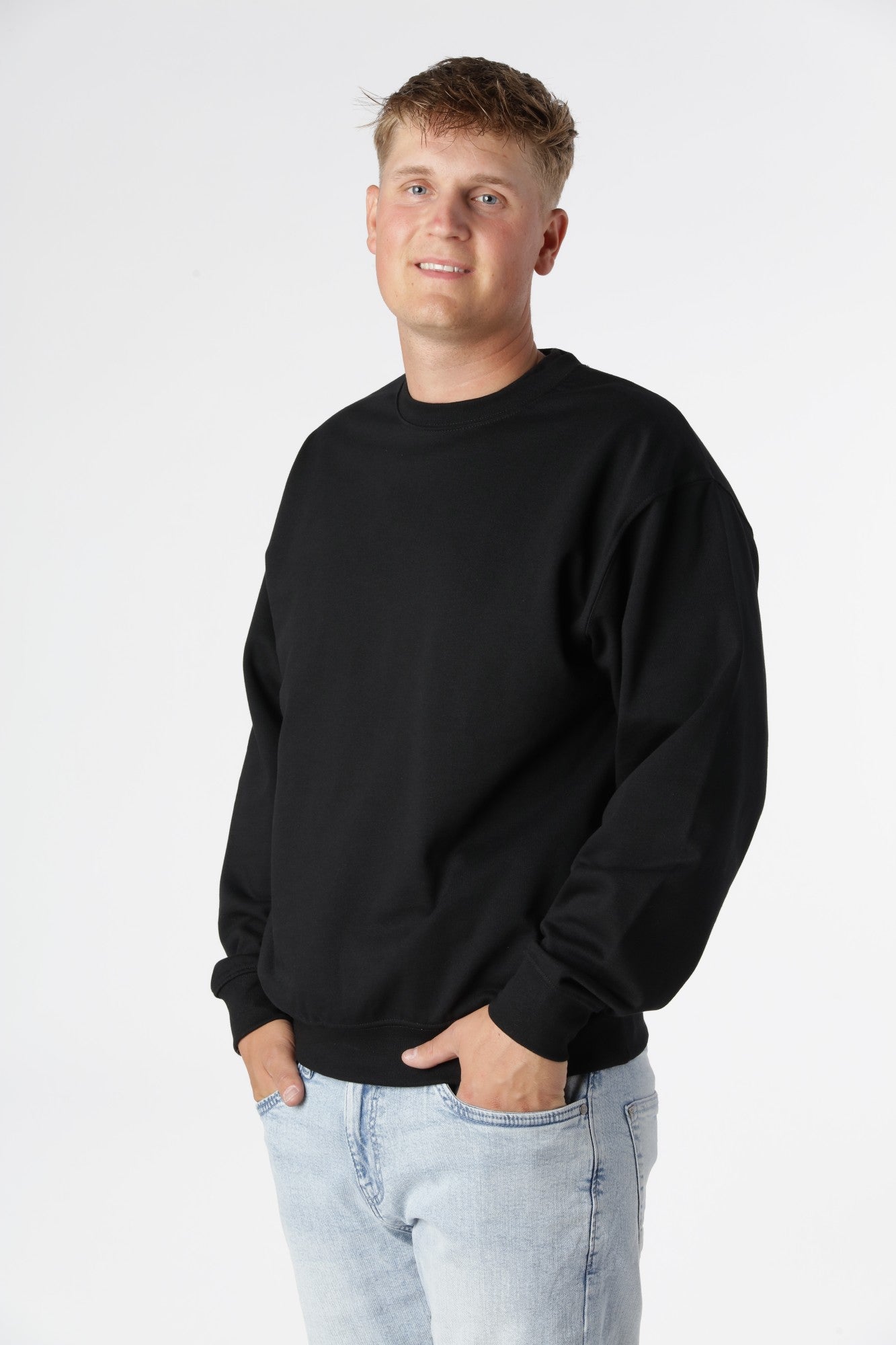 Sweatshirt Classic, Schwarz