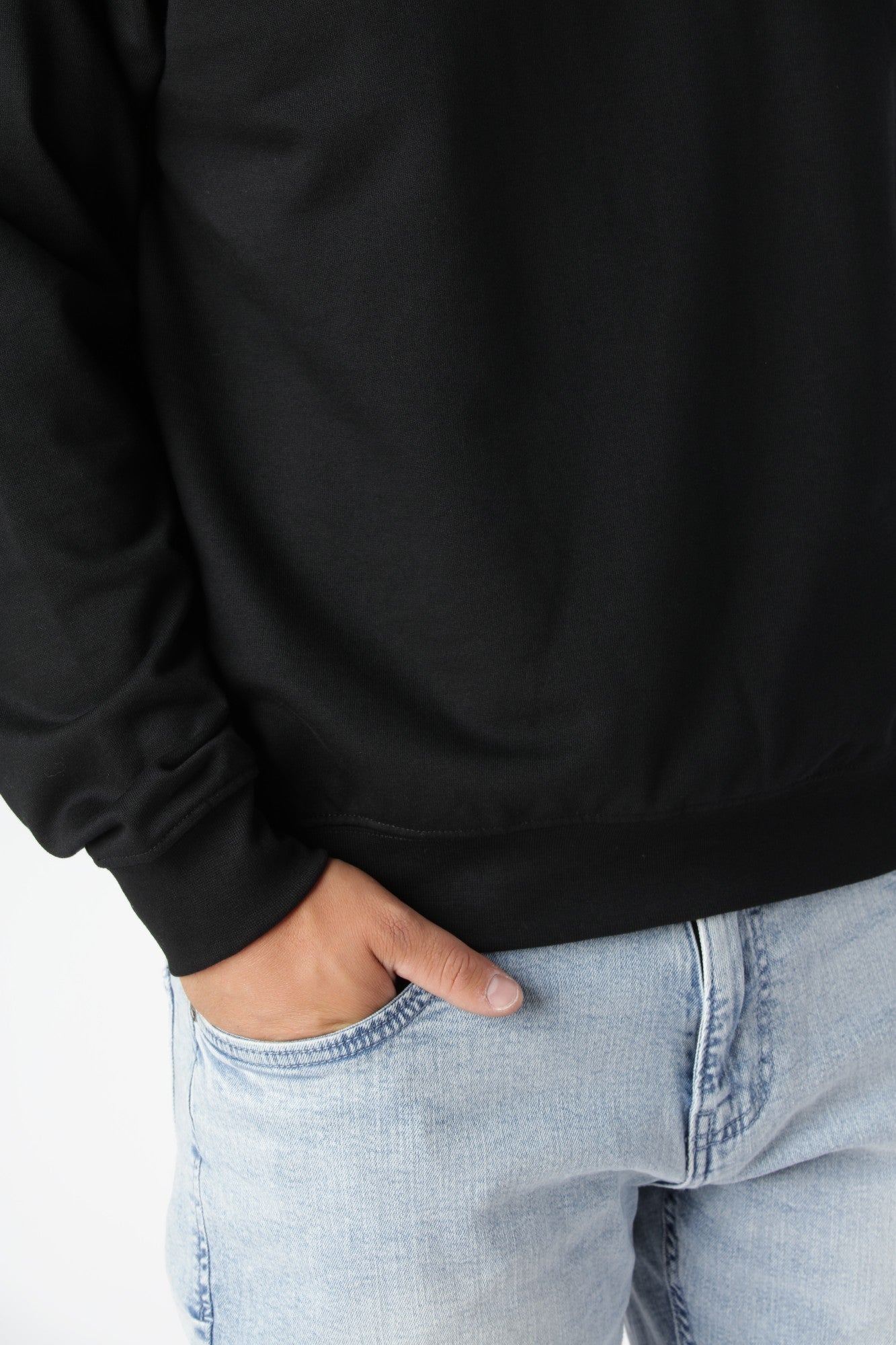 Sweatshirt Classic, Schwarz